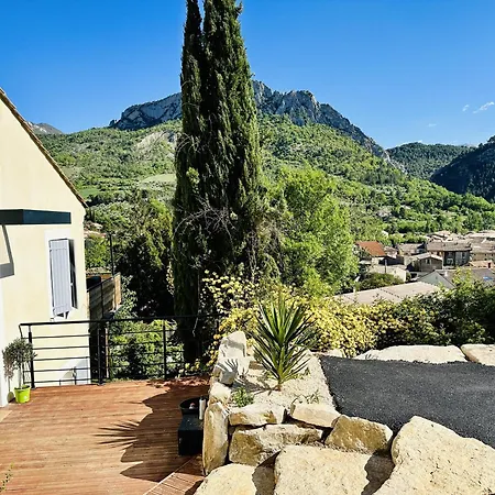 L'ancienne Etude - Superbe Vue - Piscine Chauffee Buis-les-Baronnies